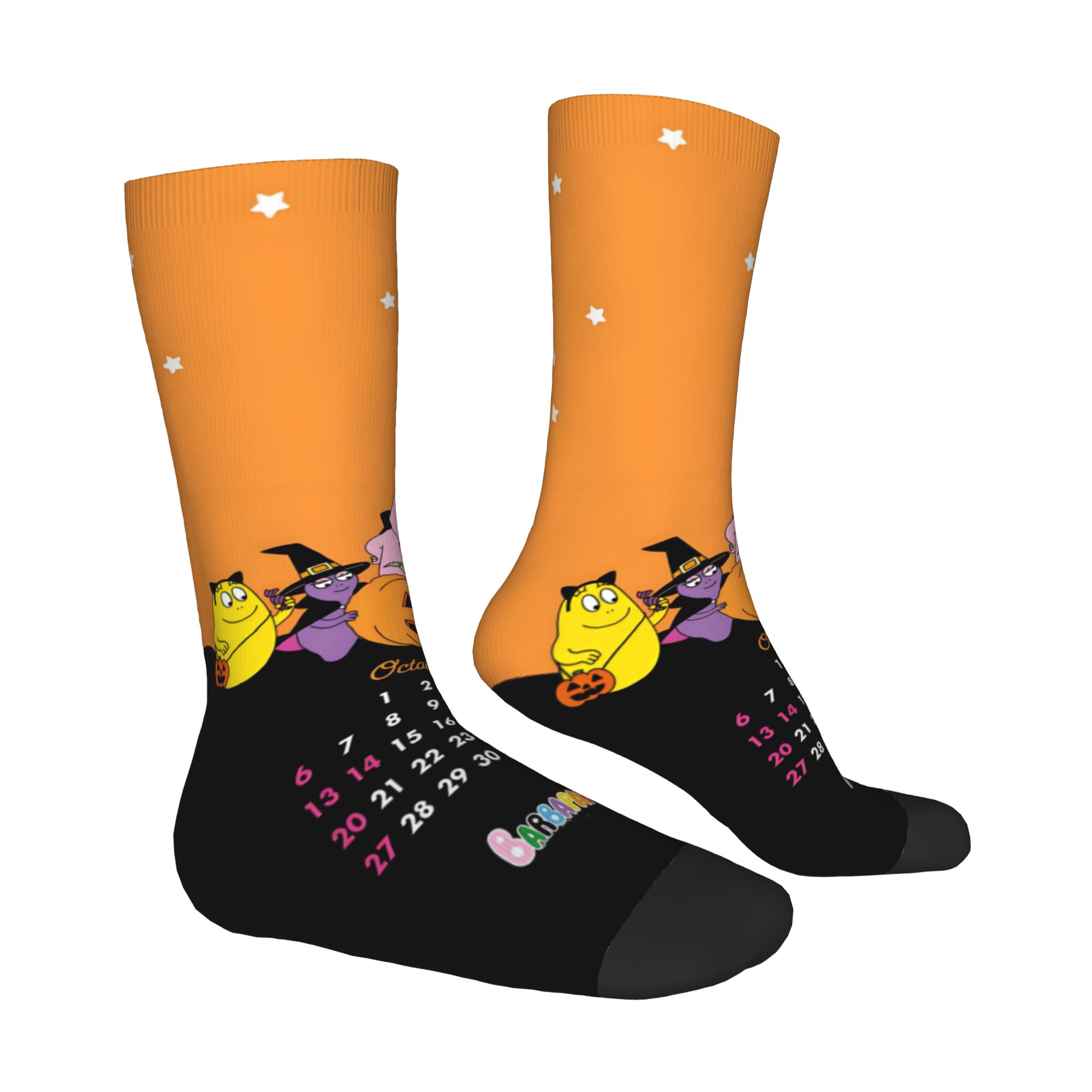 사용자 정의 재미있는 만화 바바파파 벽지 남성 여성 승 - Dress Sock Men 리뷰 및 가격