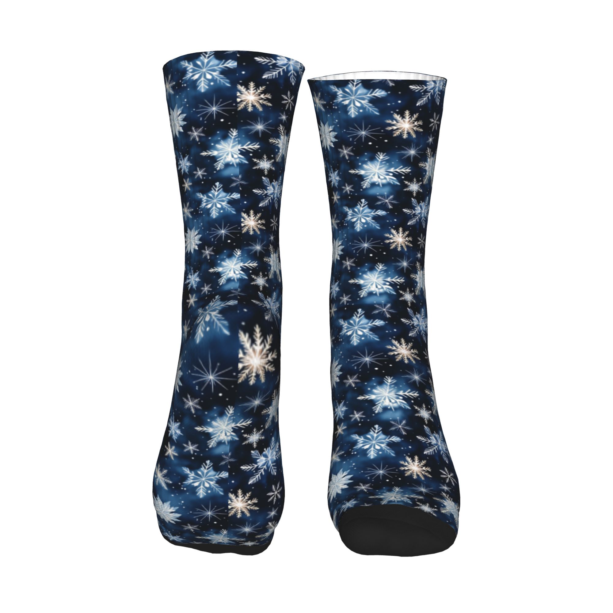 네이비 블루 눈송이 패턴 남성용 크루 양말 유니섹스 재 - Dress Sock Men 리뷰 및 가격