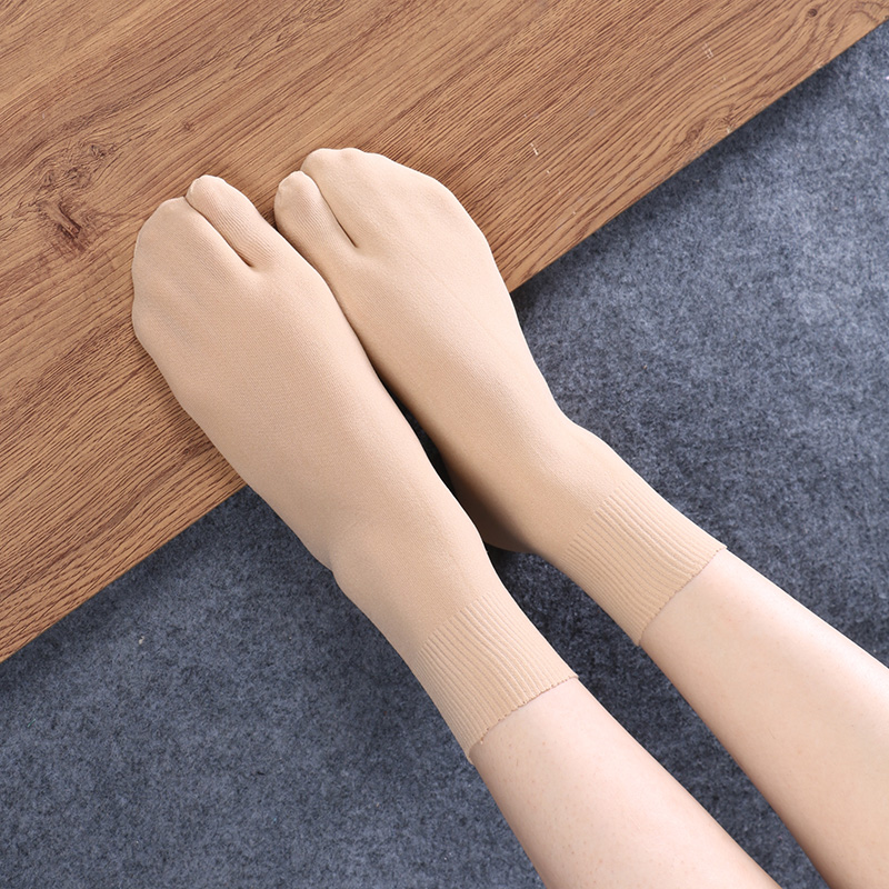 스플릿 투토 양말, 얇은 퓨어 컬러 통기성 양말 캐주얼 - Toe Sock Split 리뷰 및 가격