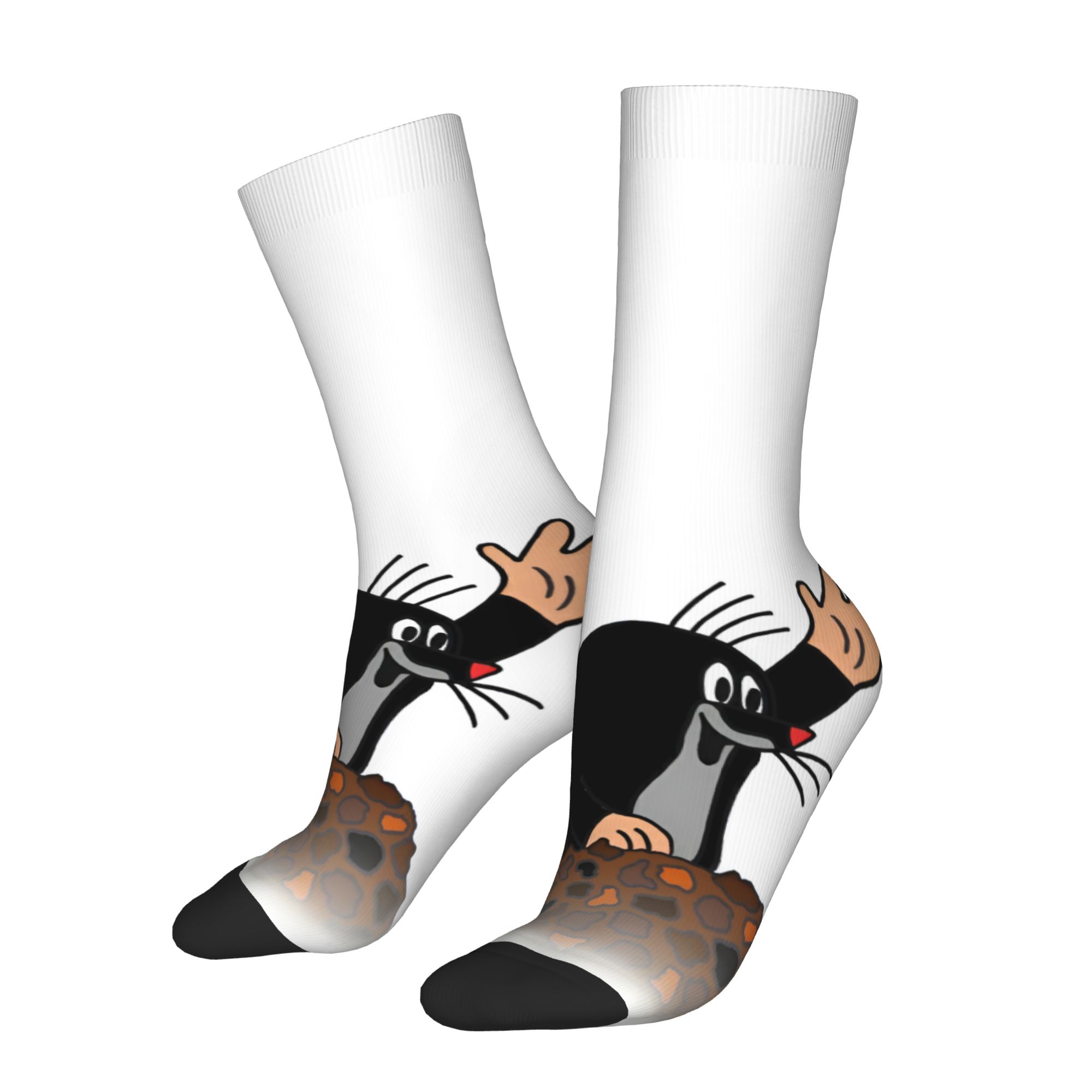 맞춤형 재미있는 만화 크르텍 남성용 크루 양말 유니섹스 - Dress Sock Men 리뷰 및 가격